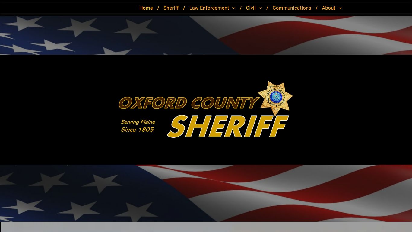 Oxford County Sheriff's Office